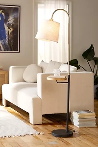 Miller Side Table Floor Lamp