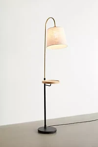 Miller Side Table Floor Lamp