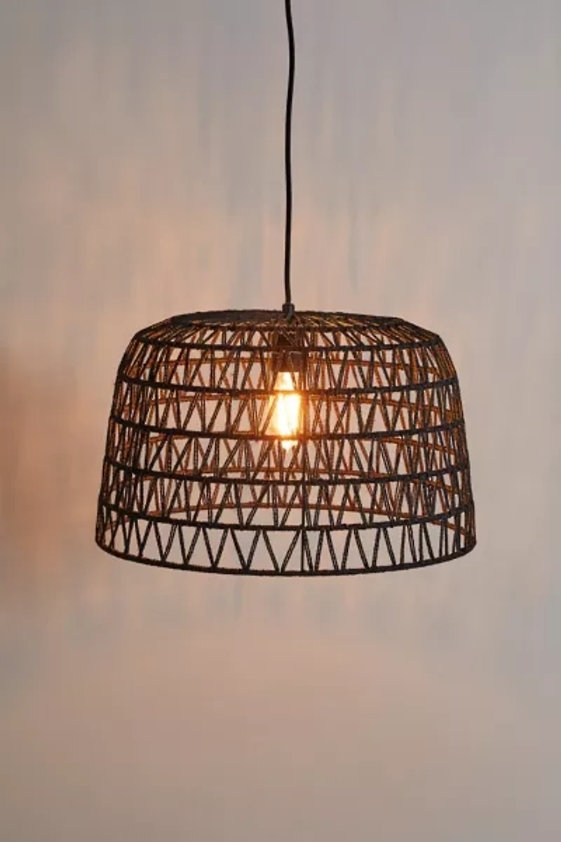 Waverly Woven Pendant Light