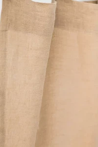 MagicLinen Tab Top Linen Curtain Panel