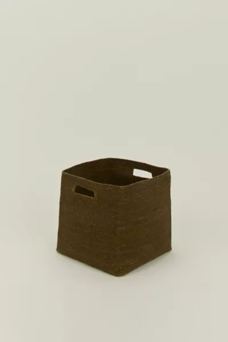 Hawkins New York Essential Square Sea Grass Basket