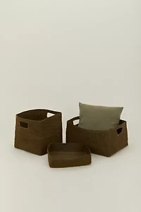 Hawkins New York Essential Square Sea Grass Basket