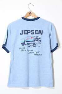 Vintage Contrast Band Marled Company T-shirt