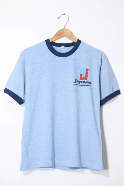 Vintage Contrast Band Marled Company T-shirt