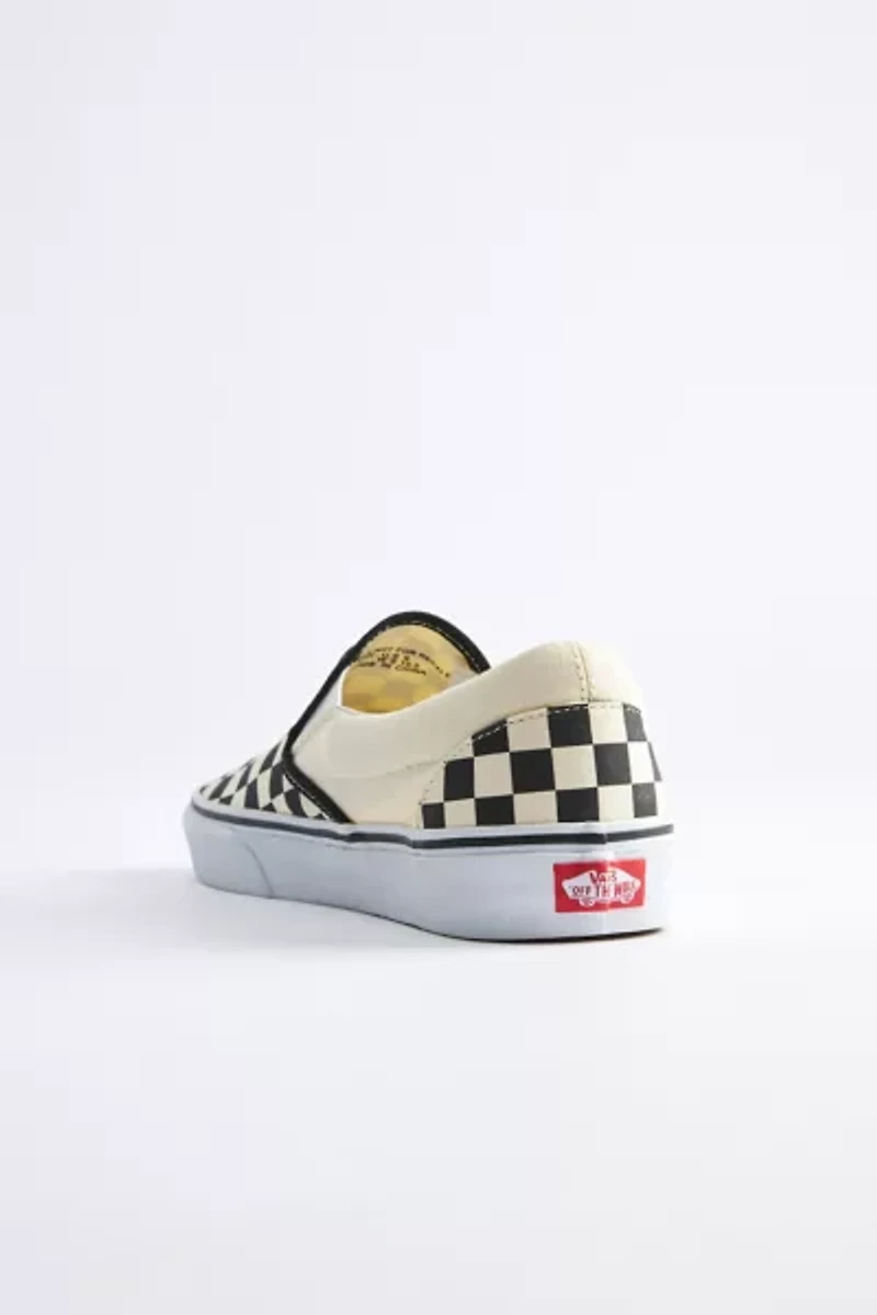 Vans Men's Classic Slip-On Checkerboard Sneaker