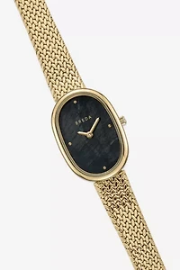 BREDA Jane Tethered Mesh Bracelet Analog Quartz 23MM Watch