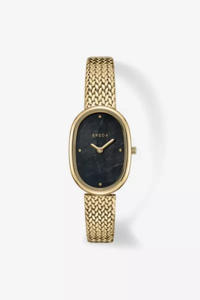 BREDA Jane Tethered Mesh Bracelet Analog Quartz 23MM Watch