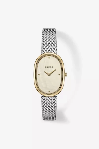 BREDA Jane Tethered Mesh Bracelet Analog Quartz 23MM Watch