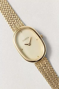 BREDA Jane Tethered Mesh Bracelet Analog Quartz 23MM Watch