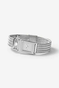 BREDA Revel Tethered Mesh Bracelet Analog Quartz Watch