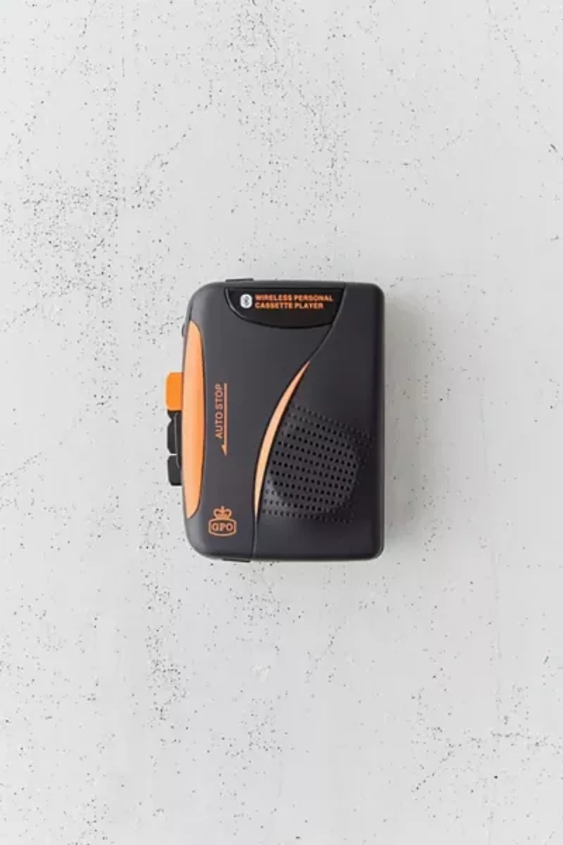 GPO Personal Cassette Player + Bluetooth Headphones