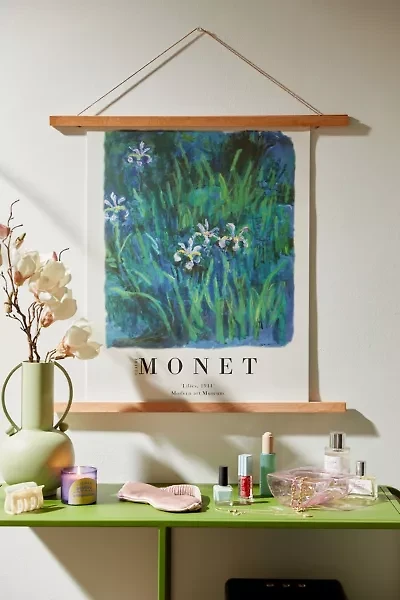PSTR Studio Monet Lilies 1911 Frameless Art Print