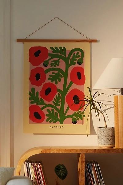 PSTR Studio Madelen Poppies Frameless Art Print