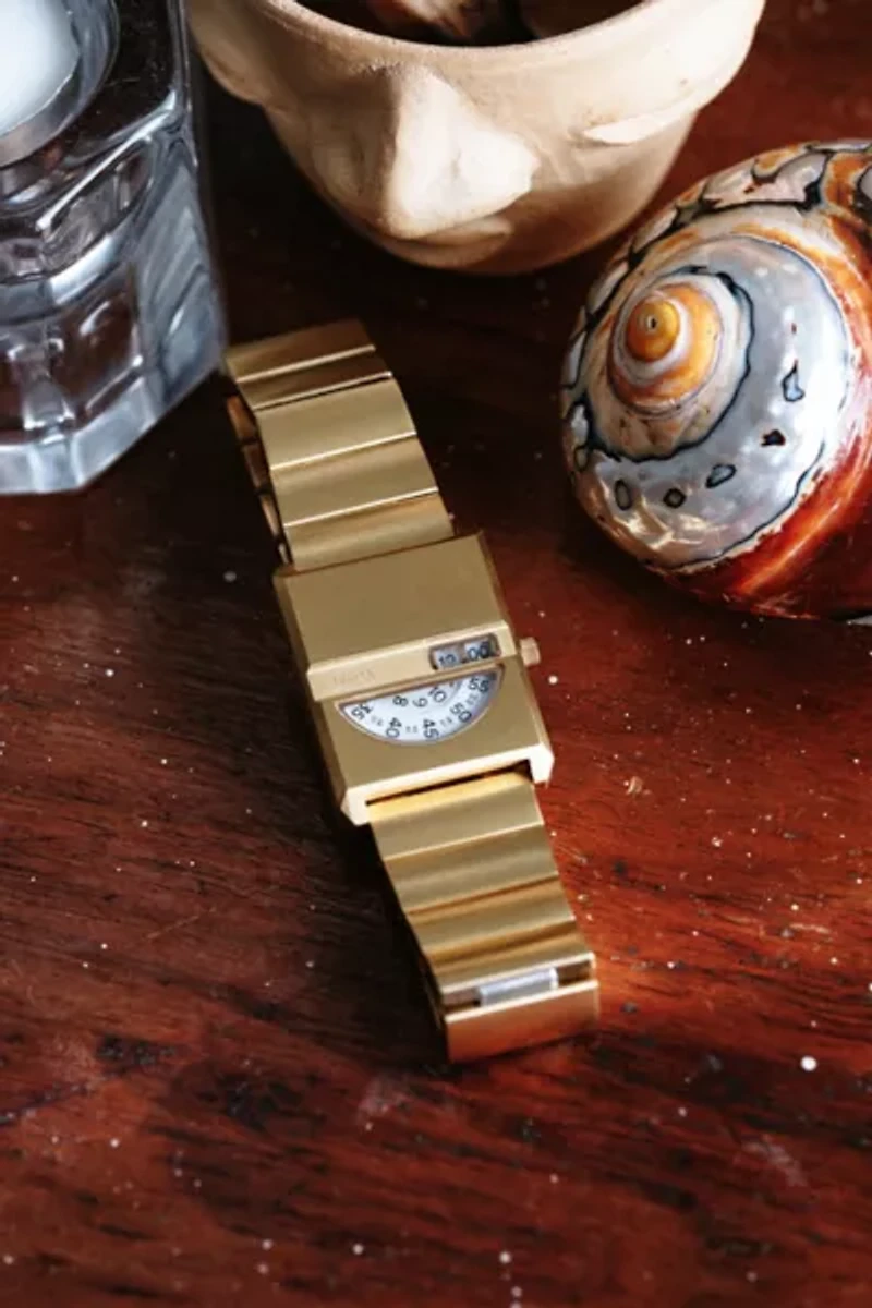 BREDA Pulse Tandem Metal Bracelet Watch