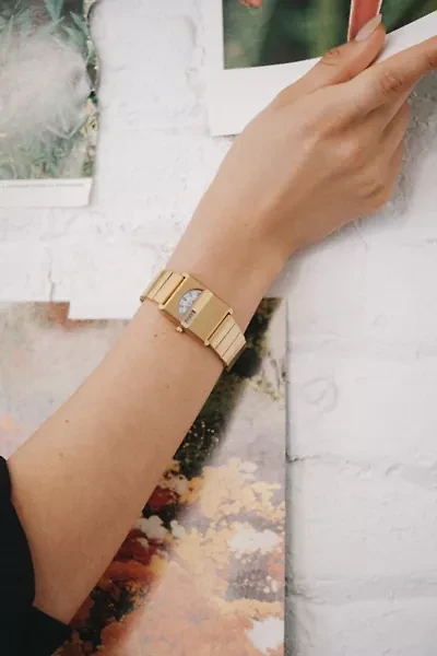 BREDA Pulse Tandem Metal Bracelet Watch