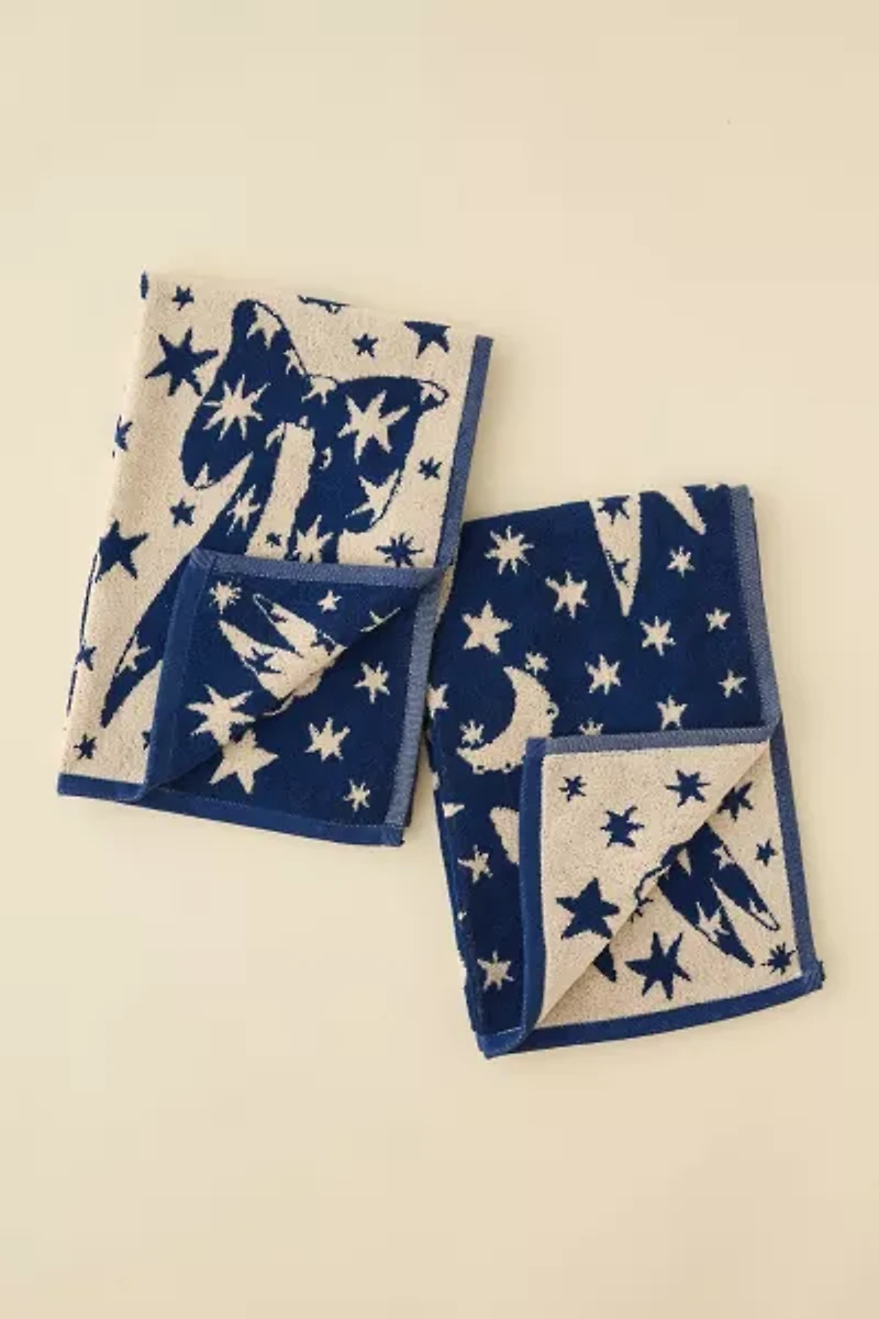 BAGGU Reversible Hand Towel Set
