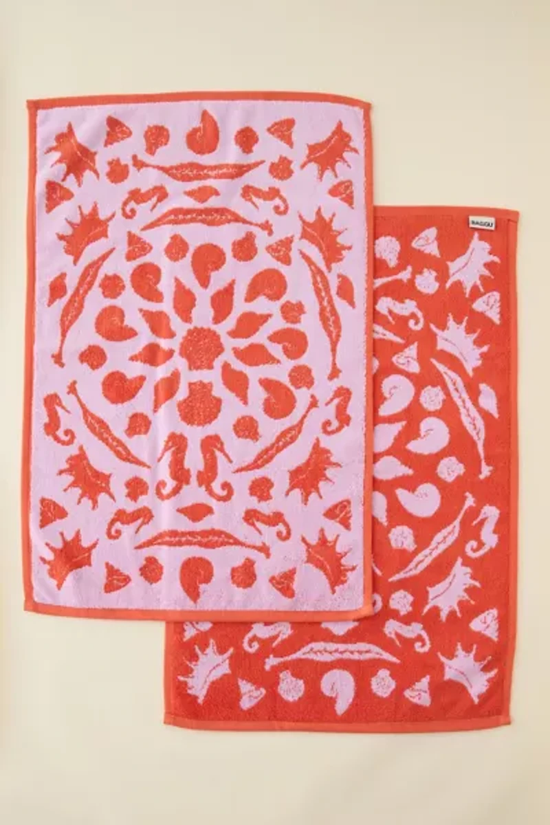 BAGGU Reversible Hand Towel Set