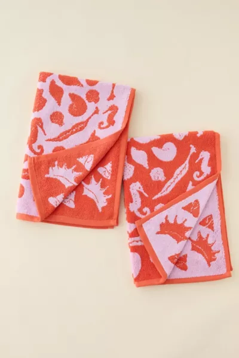 BAGGU Reversible Hand Towel Set