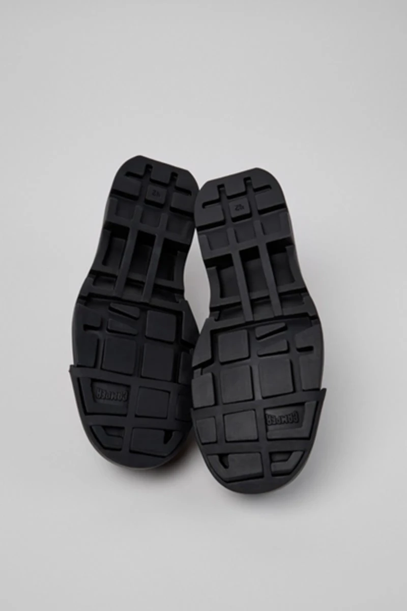 Camper Junction Leather Moc-Toe Shoes