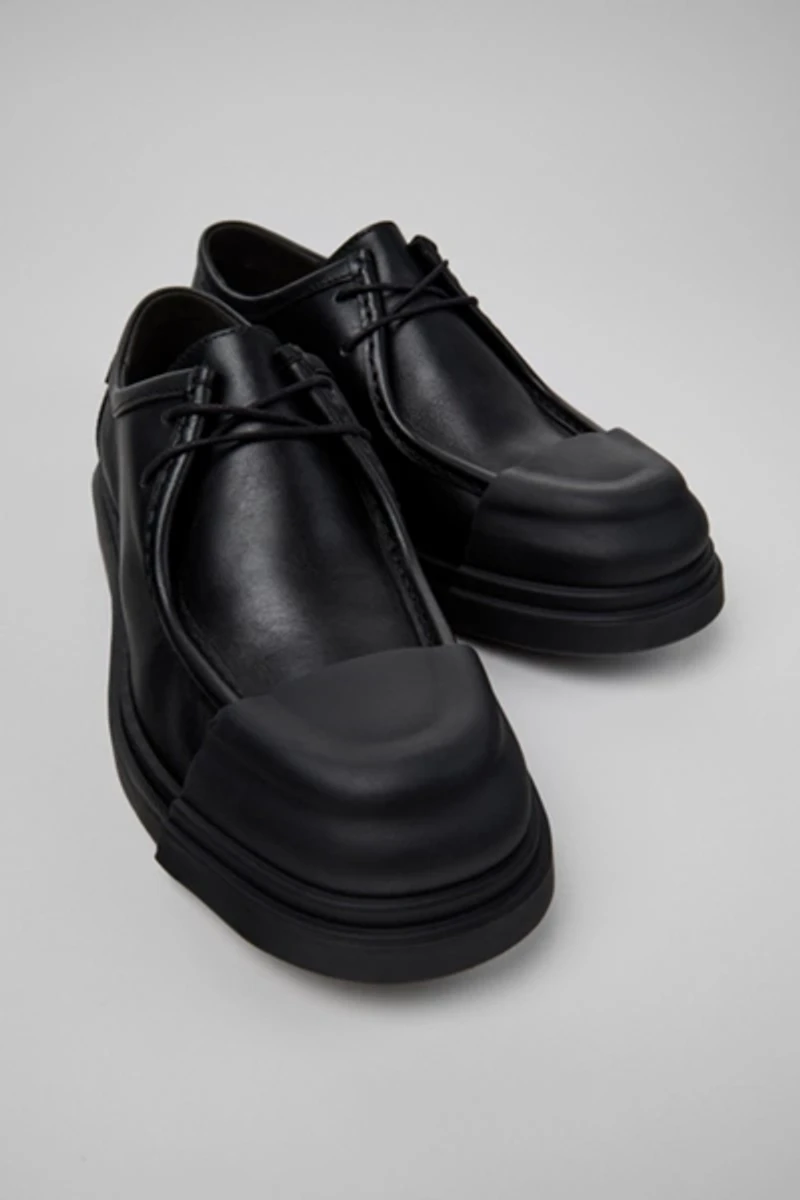 Camper Junction Leather Moc-Toe Shoes