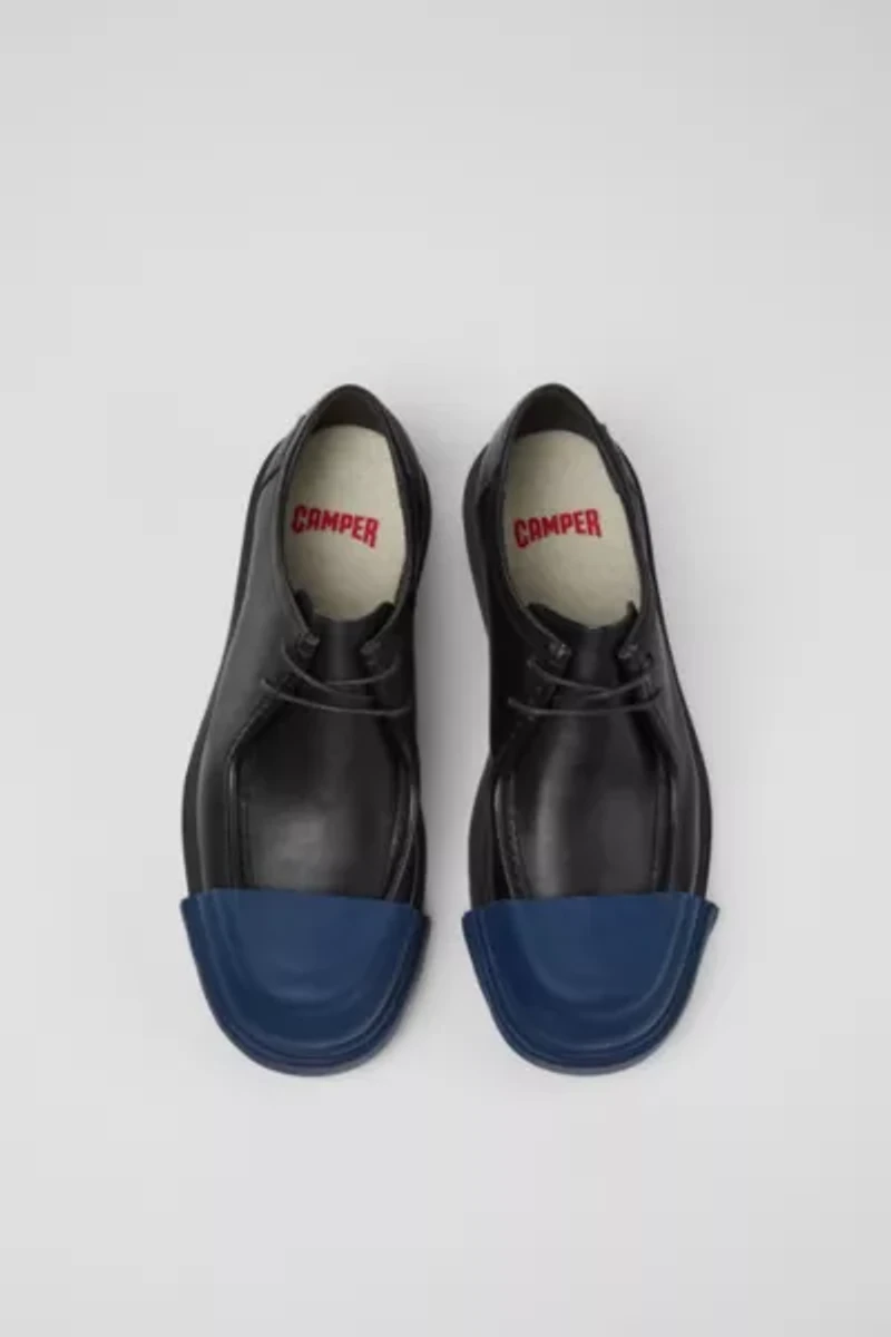 Camper Junction Leather Moc-Toe Shoes