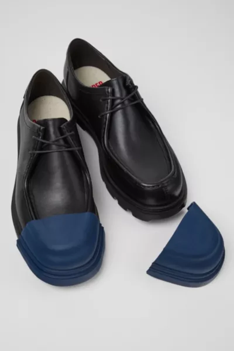 Camper Junction Leather Moc-Toe Shoes