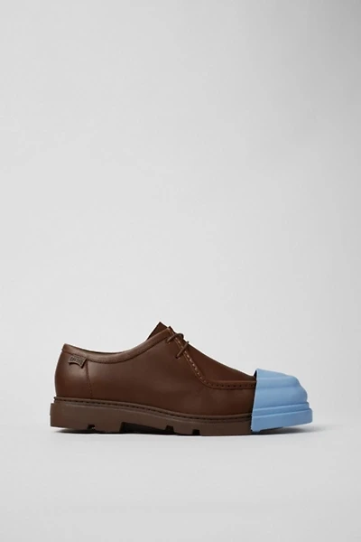 Camper Junction Leather Moc-Toe Shoes