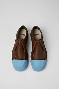 Camper Junction Leather Moc-Toe Shoes