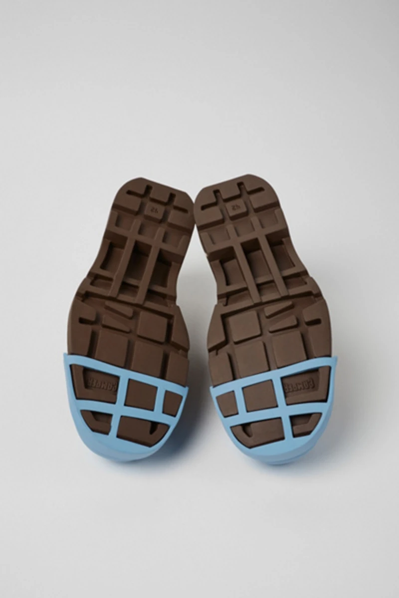 Camper Junction Leather Moc-Toe Shoes