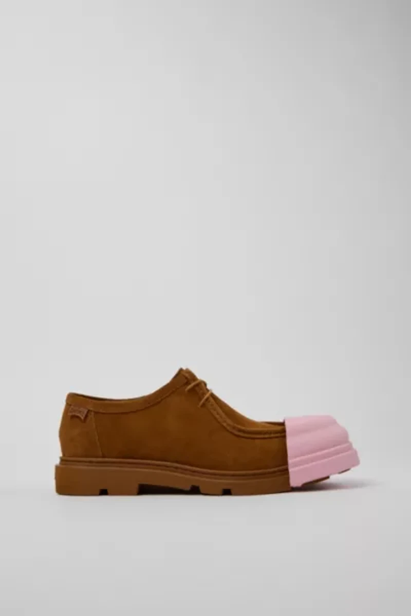 Camper Junction Leather Moc-Toe Shoes