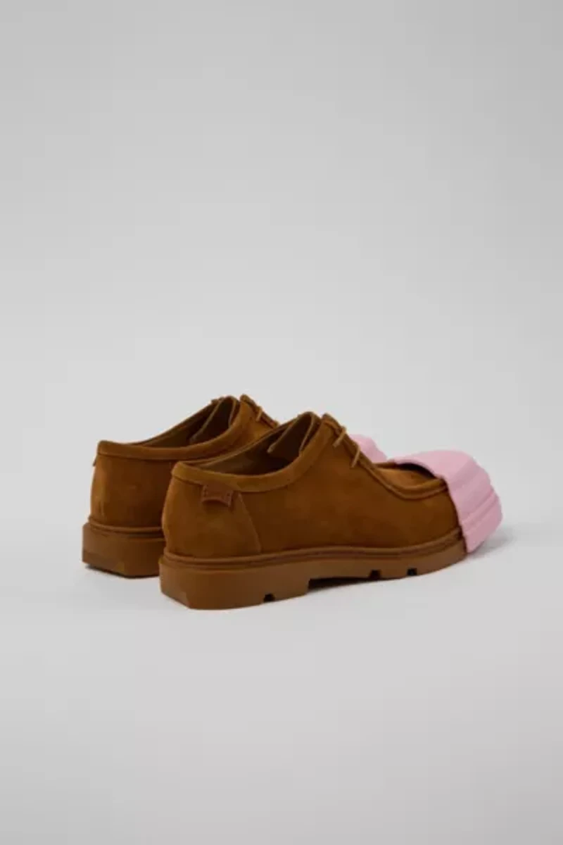 Camper Junction Leather Moc-Toe Shoes