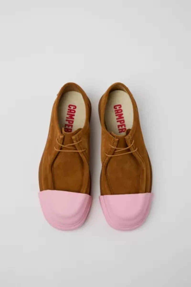 Camper Junction Leather Moc-Toe Shoes