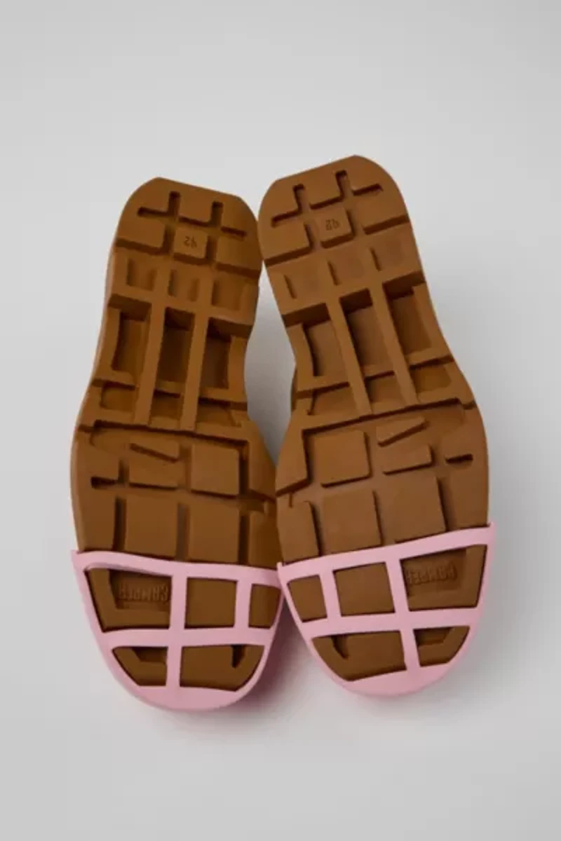 Camper Junction Leather Moc-Toe Shoes