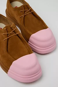 Camper Junction Leather Moc-Toe Shoes