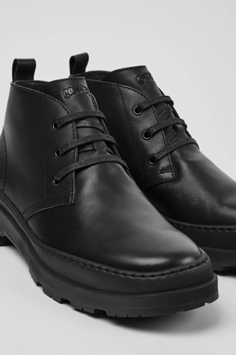 Camper Brutus Trek Leather Ankle Boots