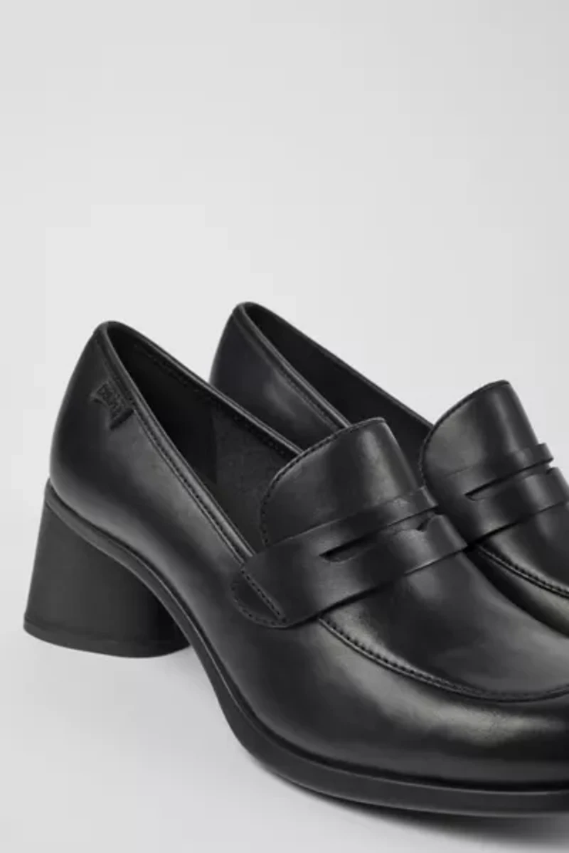 Camper Kiara Leather Loafer Heels