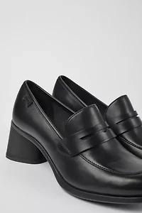 Camper Kiara Leather Loafer Heels