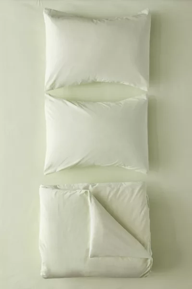 Breezy Cotton Percale Duvet Cover Set