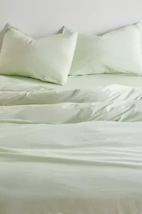 Breezy Cotton Percale Duvet Cover Set