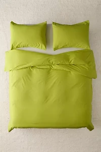 Breezy Cotton Percale Duvet Cover Set