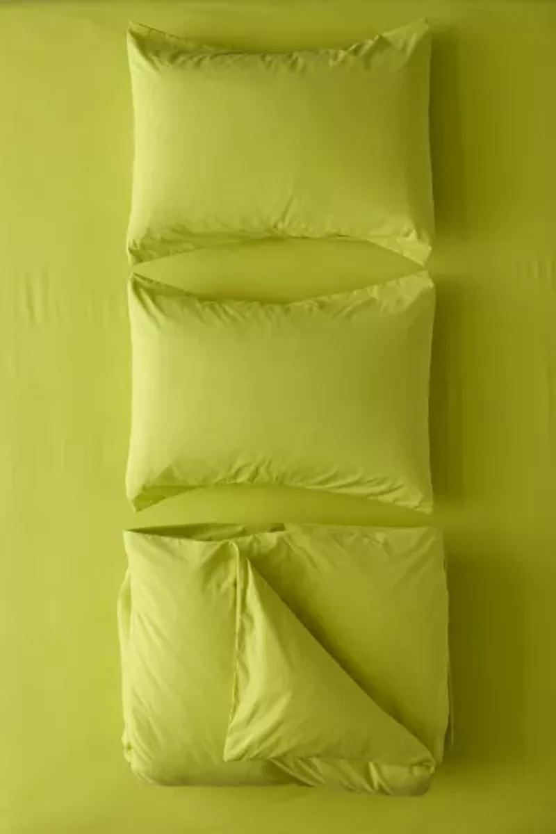Breezy Cotton Percale Duvet Cover Set