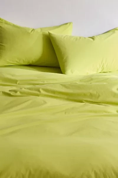 Breezy Cotton Percale Duvet Cover Set