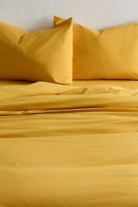 Breezy Cotton Percale Duvet Cover Set