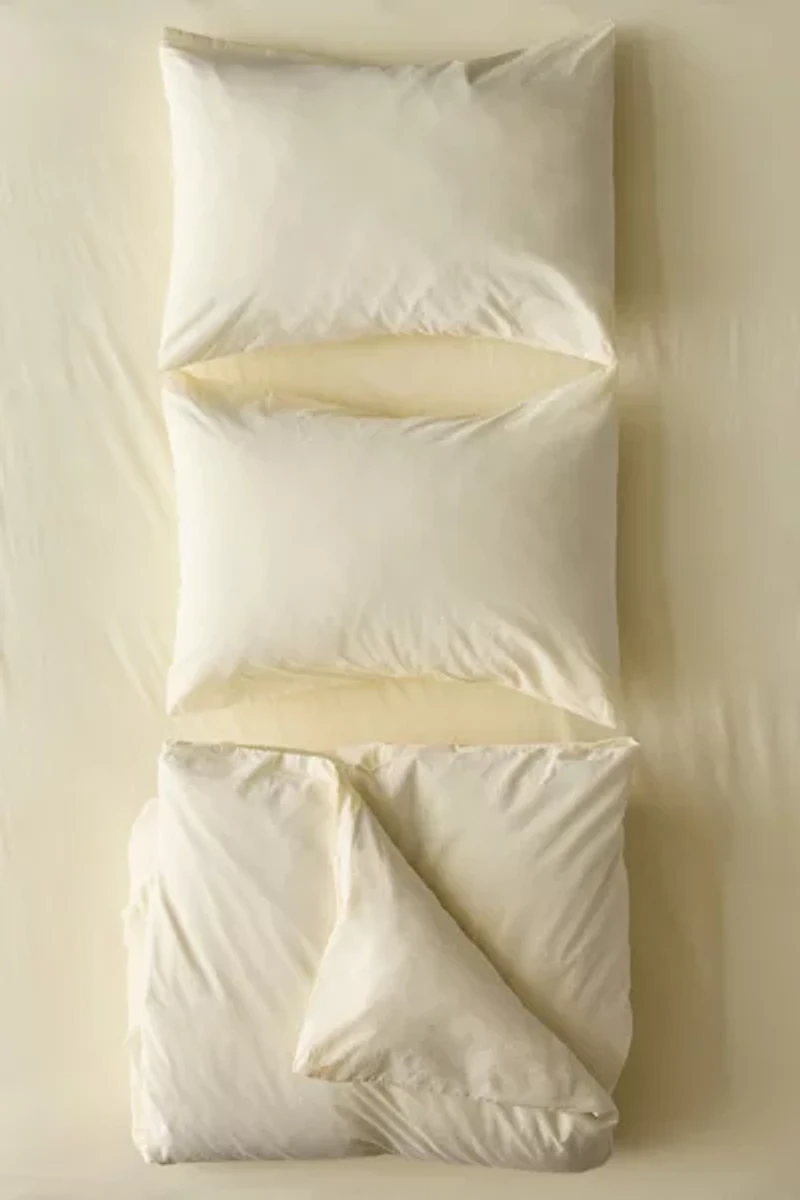 Breezy Cotton Percale Duvet Cover Set