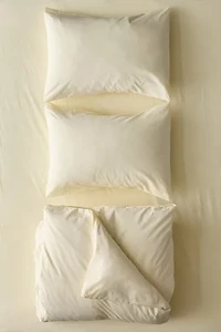 Breezy Cotton Percale Duvet Cover Set