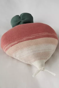 Lorena Canals Knitted Radish Throw Pillow