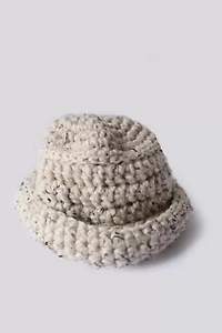 MARVES new york Ludlow Chunky Crochet Bucket Hat