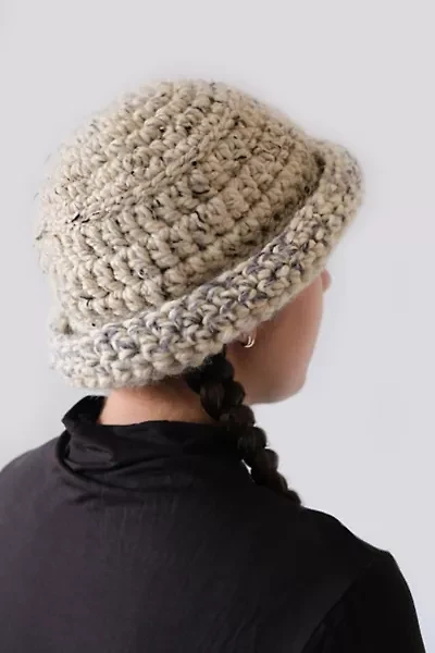 MARVES new york Ludlow Chunky Crochet Bucket Hat