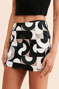 Motel Ima Mini Skirt