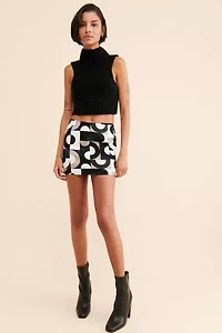 Motel Ima Mini Skirt